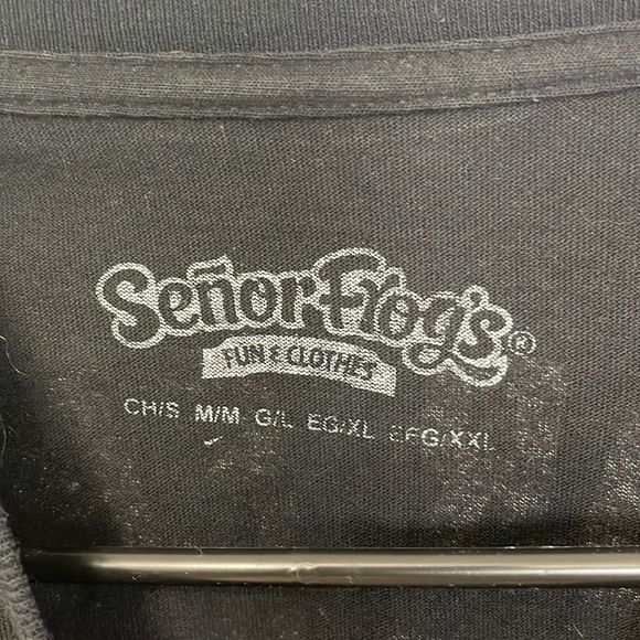 Senor Frogs Men’s Medium Black Beer Olympics Tee Shirt - Puerto Rico - Picture 4 of 6